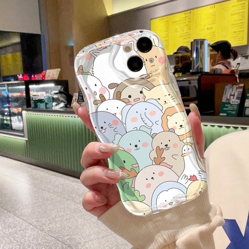 Ốp Lưng Xiaomi Redmi 9C NFC 10A 9A 9i Case Trong suốt Dễ thương Động vật nhỏ Z5004