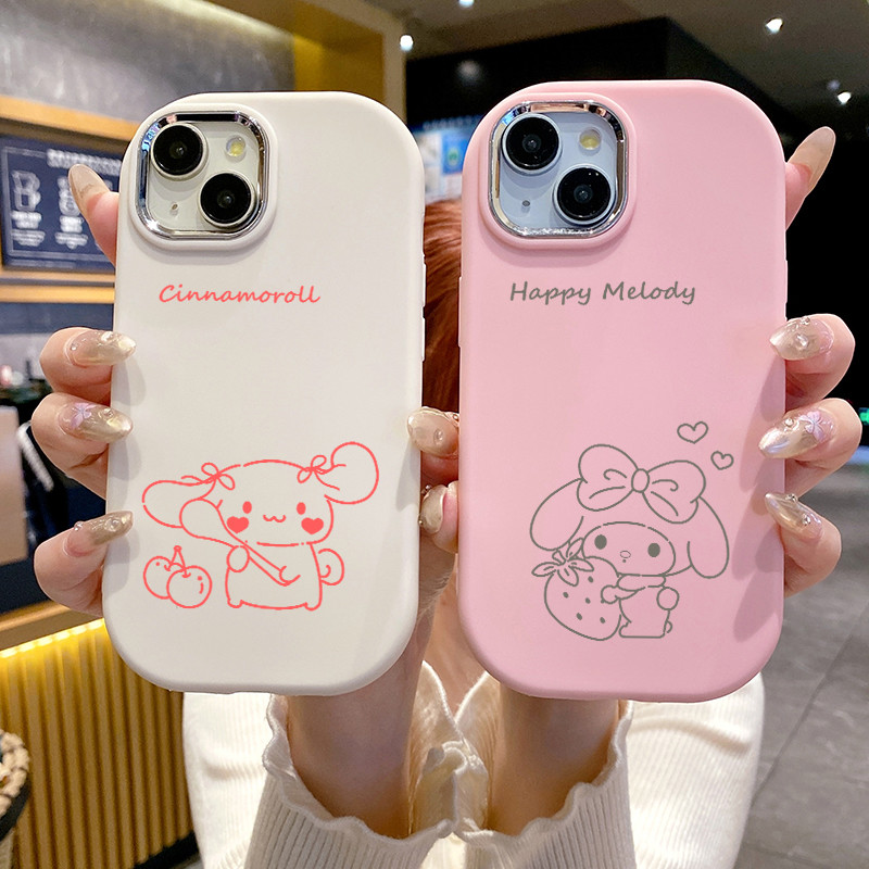 Ốp Lưng iPhone 6 Plus 6s Plus 7 Plus 8 Plus X Xs Max Xr 11 Pro Max Case Thỏ dễ thương UA0373