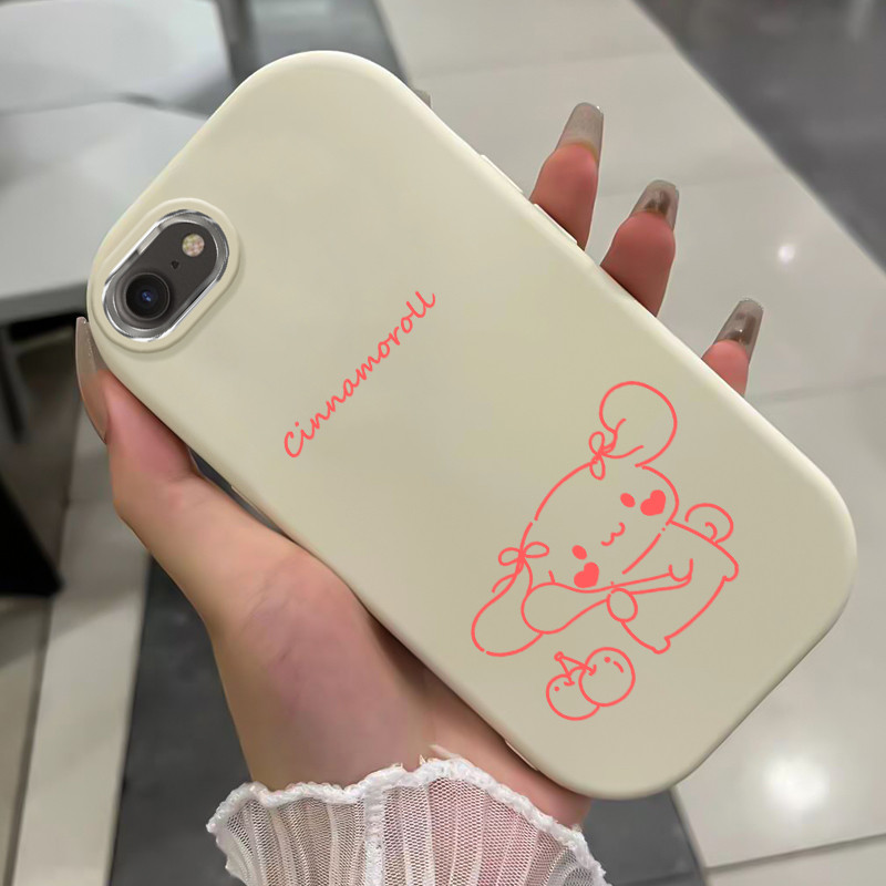 Ốp Lưng iPhone 6 Plus 6s Plus 7 Plus 8 Plus X Xs Max Xr 11 Pro Max Case Thỏ dễ thương UA0373