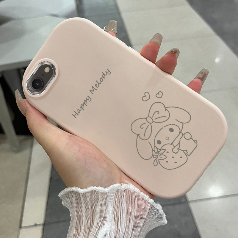 Ốp Lưng iPhone 6 Plus 6s Plus 7 Plus 8 Plus X Xs Max Xr 11 Pro Max Case Thỏ dễ thương UA0373