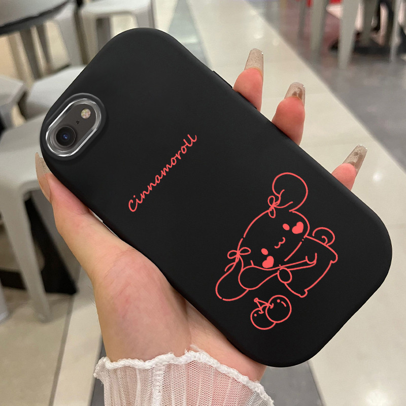 Ốp Lưng iPhone 6 Plus 6s Plus 7 Plus 8 Plus X Xs Max Xr 11 Pro Max Case Thỏ dễ thương UA0373