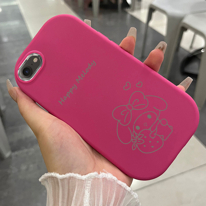 Ốp Lưng iPhone 6 Plus 6s Plus 7 Plus 8 Plus X Xs Max Xr 11 Pro Max Case Thỏ dễ thương UA0373
