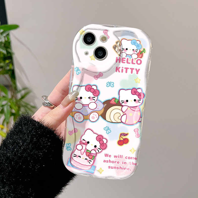 Ốp Lưng OPPO A16K A16E Case Trong suốt Hoạt hình Mèo Nhỏ Z4989