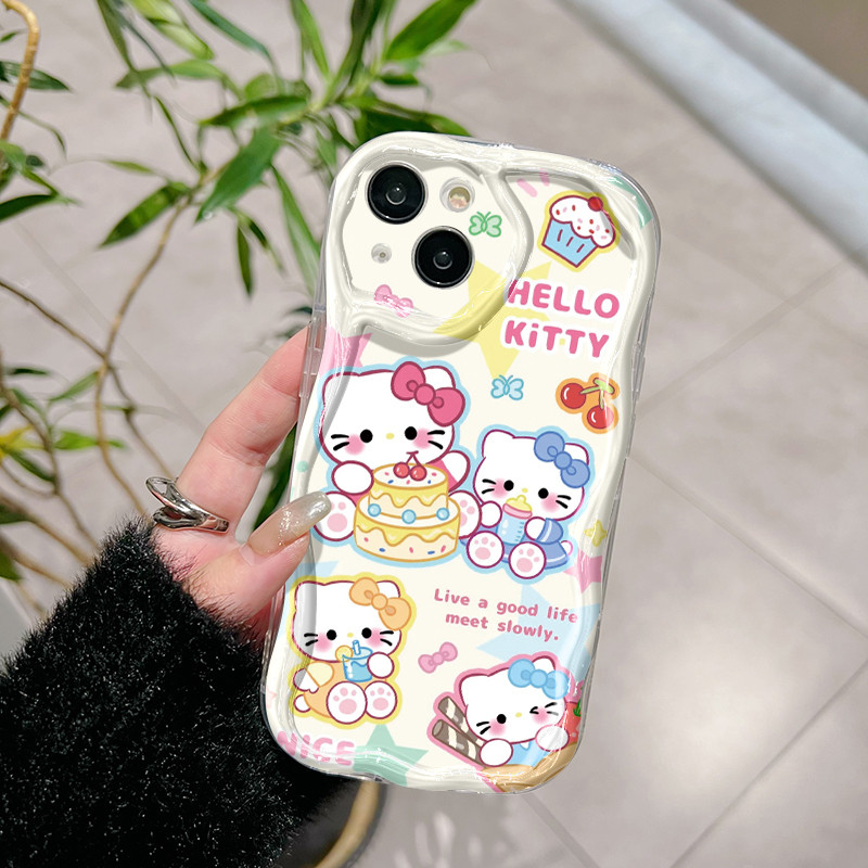 Ốp Lưng OPPO A16K A16E Case Trong suốt Hoạt hình Mèo Nhỏ Z4989