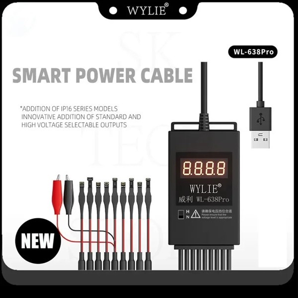 Dây cấp nguồn điện thoại WYLIE WL-638 6G-16PM
