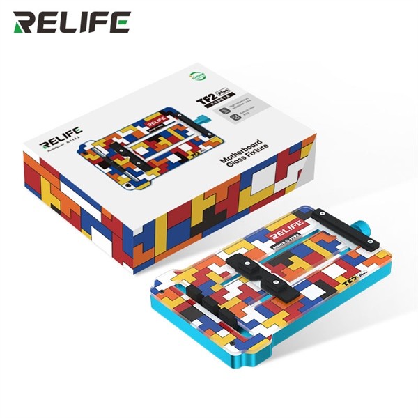 Kẹp giữ main cố định bo mạch RELIFE TF2 PLUS để tháo gỡ, vệ sinh keo, hàn chip CPU, IC