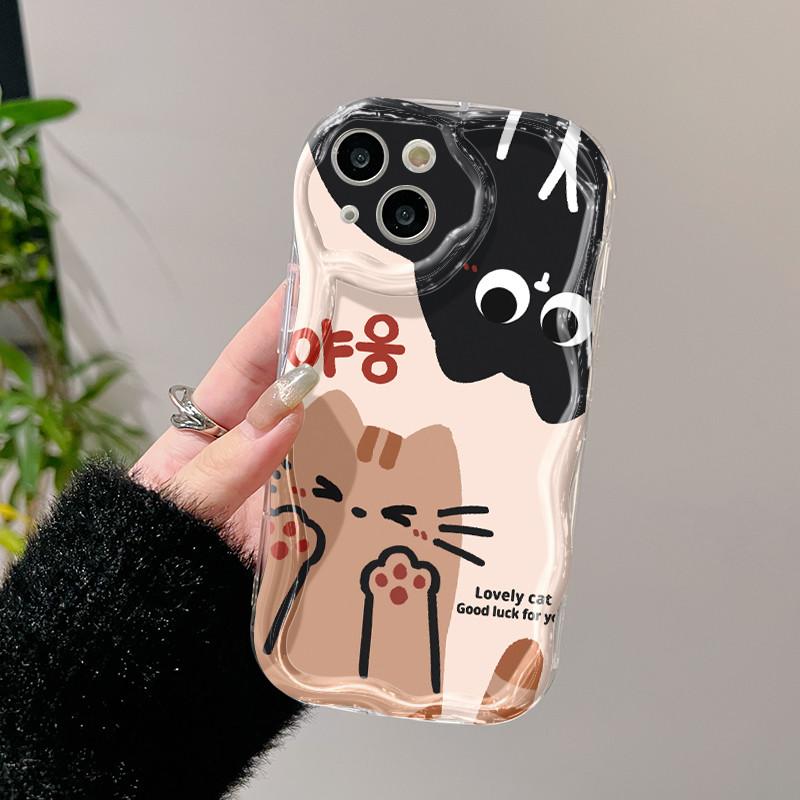 Ốp Lưng VIVO Y91C Y90 Y1s Case Trong suốt Mèo Nhỏ Dễ thương Z4952