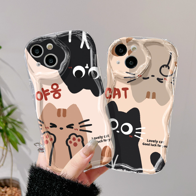 Ốp Lưng VIVO Y91C Y90 Y1s Case Trong suốt Mèo Nhỏ Dễ thương Z4952