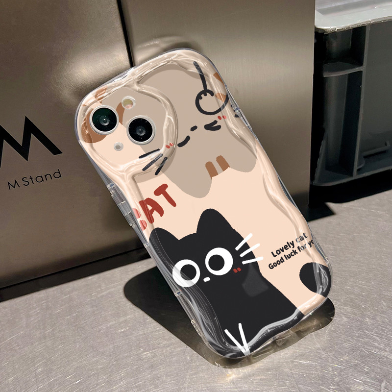 Ốp Lưng VIVO Y91C Y90 Y1s Case Trong suốt Mèo Nhỏ Dễ thương Z4952