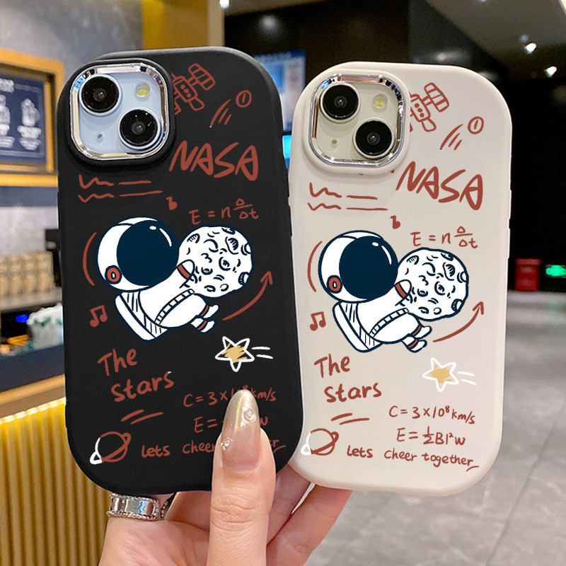 Ốp Lưng iPhone 14 14 Plus 14 Pro Max 13 Pro Max 12 Pro Max Case Phi hành gia UA0417