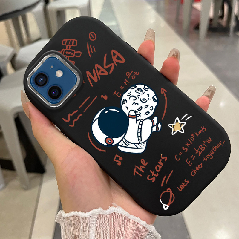 Ốp Lưng iPhone 14 14 Plus 14 Pro Max 13 Pro Max 12 Pro Max Case Phi hành gia UA0417