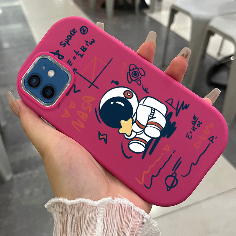 Ốp Lưng iPhone 14 14 Plus 14 Pro Max 13 Pro Max 12 Pro Max Case Phi hành gia UA0417