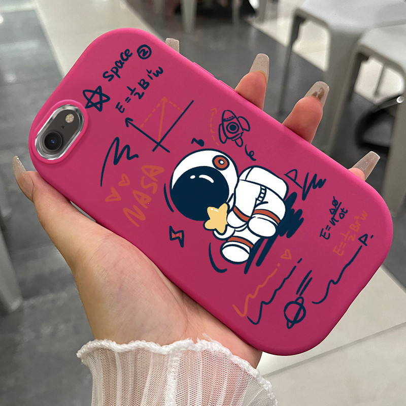 Ốp Lưng iPhone 6 Plus 6s Plus 7 Plus 8 Plus X Xs Max Xr 11 Pro Max Case Phi hành gia UA0417