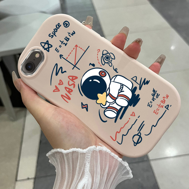 Ốp Lưng iPhone 6 Plus 6s Plus 7 Plus 8 Plus X Xs Max Xr 11 Pro Max Case Phi hành gia UA0417