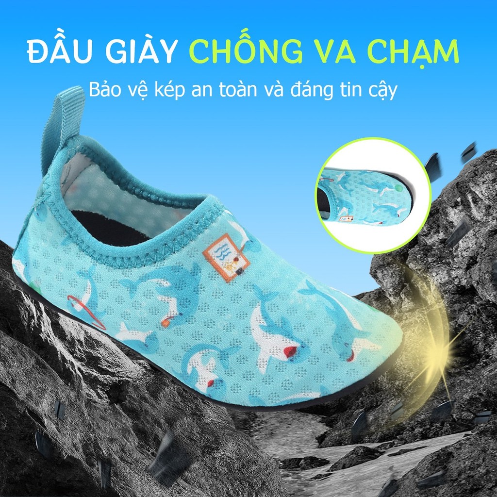 Coolloog Giày đi biển tất đi biển giày bơi dưới nước giày yoga  giày lặn nam nữ