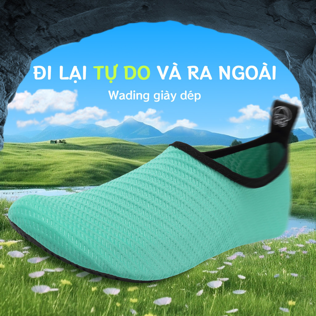 Giày lướt sóng bãi biển giày lặn leo núi bơi lội giày thể thao thoáng khí giày nam và nữ