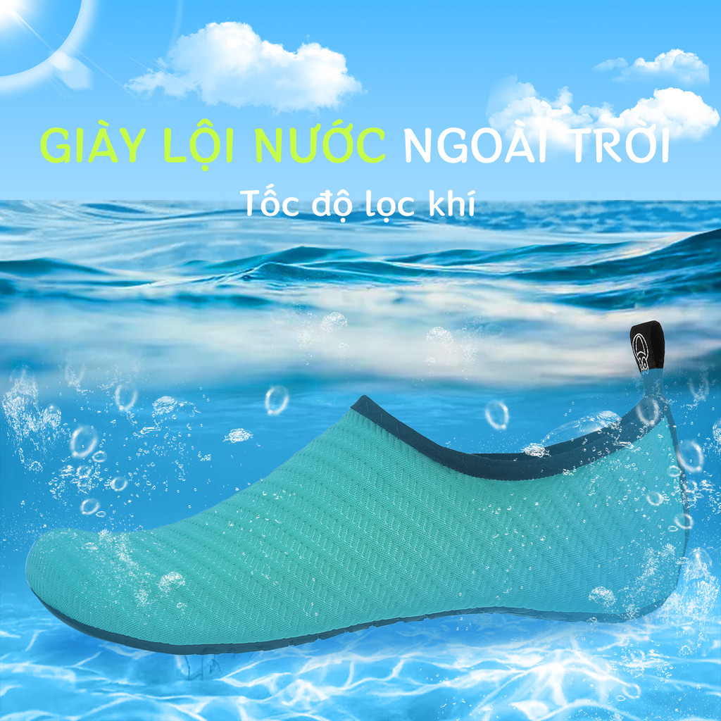 Giày lướt sóng bãi biển giày lặn leo núi bơi lội giày thể thao thoáng khí giày nam và nữ