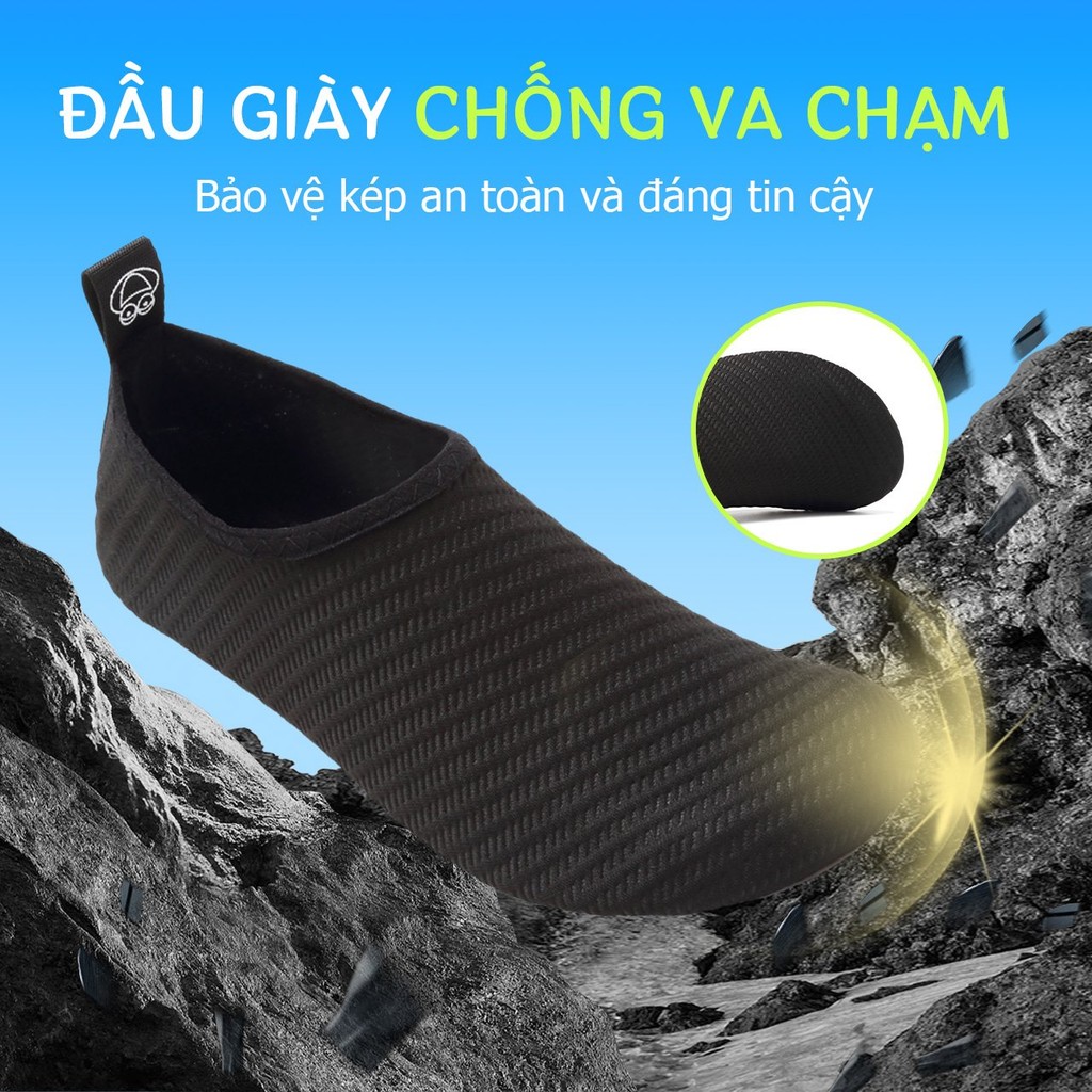 Giày thể thao giày cao su sandal ngoài trời cho nam và nữ giày đi biển chân trần giày lặn nước