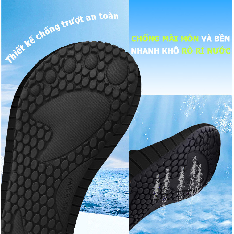 Summer nam và nữ trên bãi biển toàn cầu giày thể thao chống Giày yoga trong nhà mềm