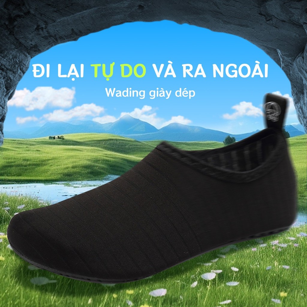 Summer nam và nữ trên bãi biển toàn cầu giày thể thao chống Giày yoga trong nhà mềm