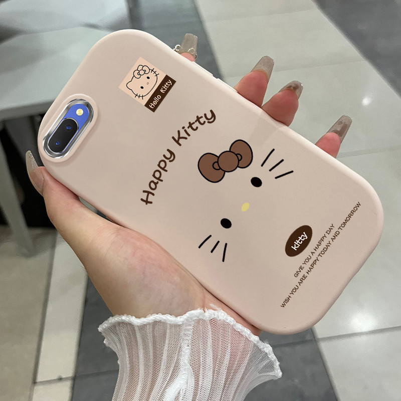 Ốp Lưng OPPO A5 A3s A12E Realme C1 Case Mèo Dễ thương UA0443