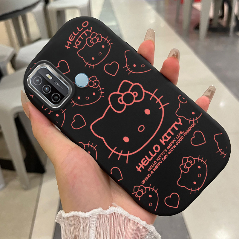 Ốp Lưng OPPO A53 2020 A33 2020 A53s A32 A54 Case Mèo Dễ thương UA0443