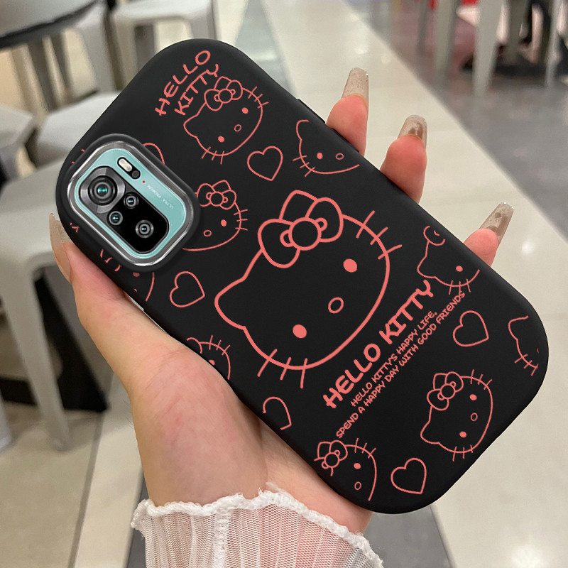 Ốp Lưng Xiaomi Redmi Note 10 Pro Note 10s Note 9 Pro Note 9s POCO M5s M2 Pro Case Mèo Dễ thương UA0443
