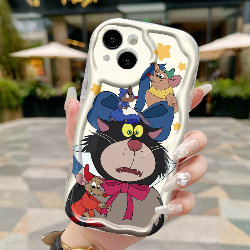 Ốp Lưng iPhone 16 Pro Max 15 Pro Max 14 Pro Max Plus 13 Pro Max 12 Pro Max Case Trong suốt siêu dễ thương động vật Z4901