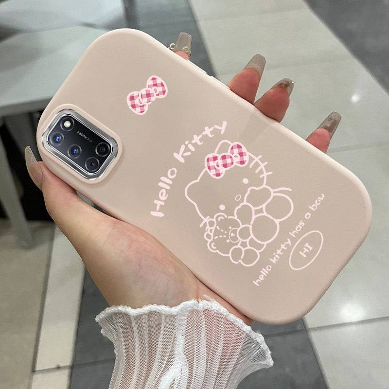 Ốp Lưng OPPO A52 A72 A92 A74 A95 F19 F19s Case Mèo dễ thương UA0445