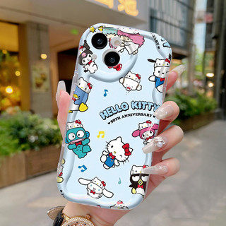 Ốp Lưng VIVO Y21 Y21s Y21t Y21e Y21a Y33t Y33s Y21G Y22 Y22s Y28 Case Trong suốt Mèo siêu dễ thương Z4899