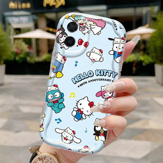 Ốp Lưng OPPO A36 A76 A96 A58 4G A60 4G A3 5G A3X 5G Case Trong suốt Mèo siêu dễ thương Z4899