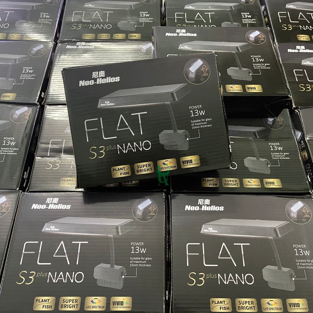 (SH) Đèn Led Kẹp Flat S3 Nano RGB Plus - S3 Nano RGB PRO Neo Helios Đỏ ...
