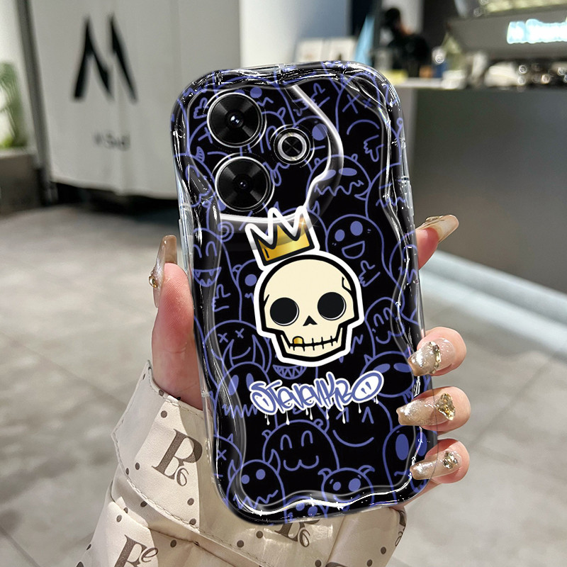 Ốp Lưng Xiaomi Redmi 13 5G 13C POCO M6 4G M6 Plus 5G C65 Case Trong suốt Sáng tạo và đáng yêu Z4879