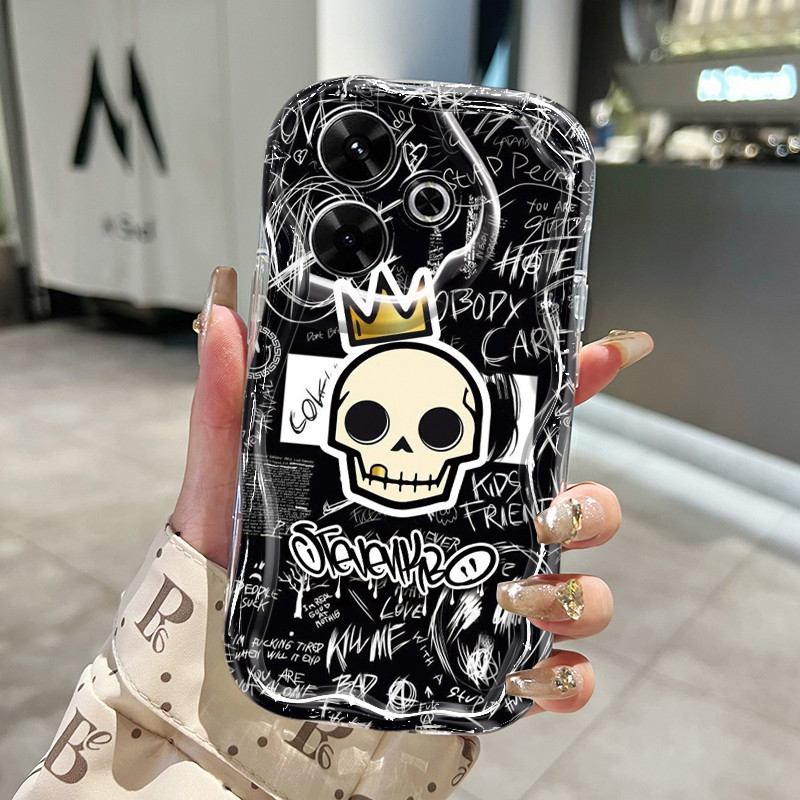 Ốp Lưng Xiaomi Redmi 13 5G 13C POCO M6 4G M6 Plus 5G C65 Case Trong suốt Sáng tạo và đáng yêu Z4879