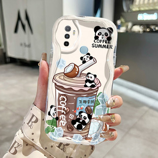 Ốp Lưng OPPO A53 2020 A33 2020 A53s A54 A32 A11s Case Trong suốt Động vật đáng yêu Z4869