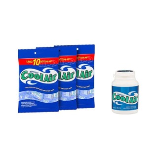 Combo 3 túi Cool Air Bạc Hà Khuynh Diệp 100 gói 2 viên tặng 10 gói (330 gói)