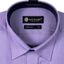 SAN SCIARO - Áo Sơ Mi Nam Tay Dài Màu Màu Tím Violet Caro, Form Regular Lai Bầu, Việt Tiến Cao Cấp