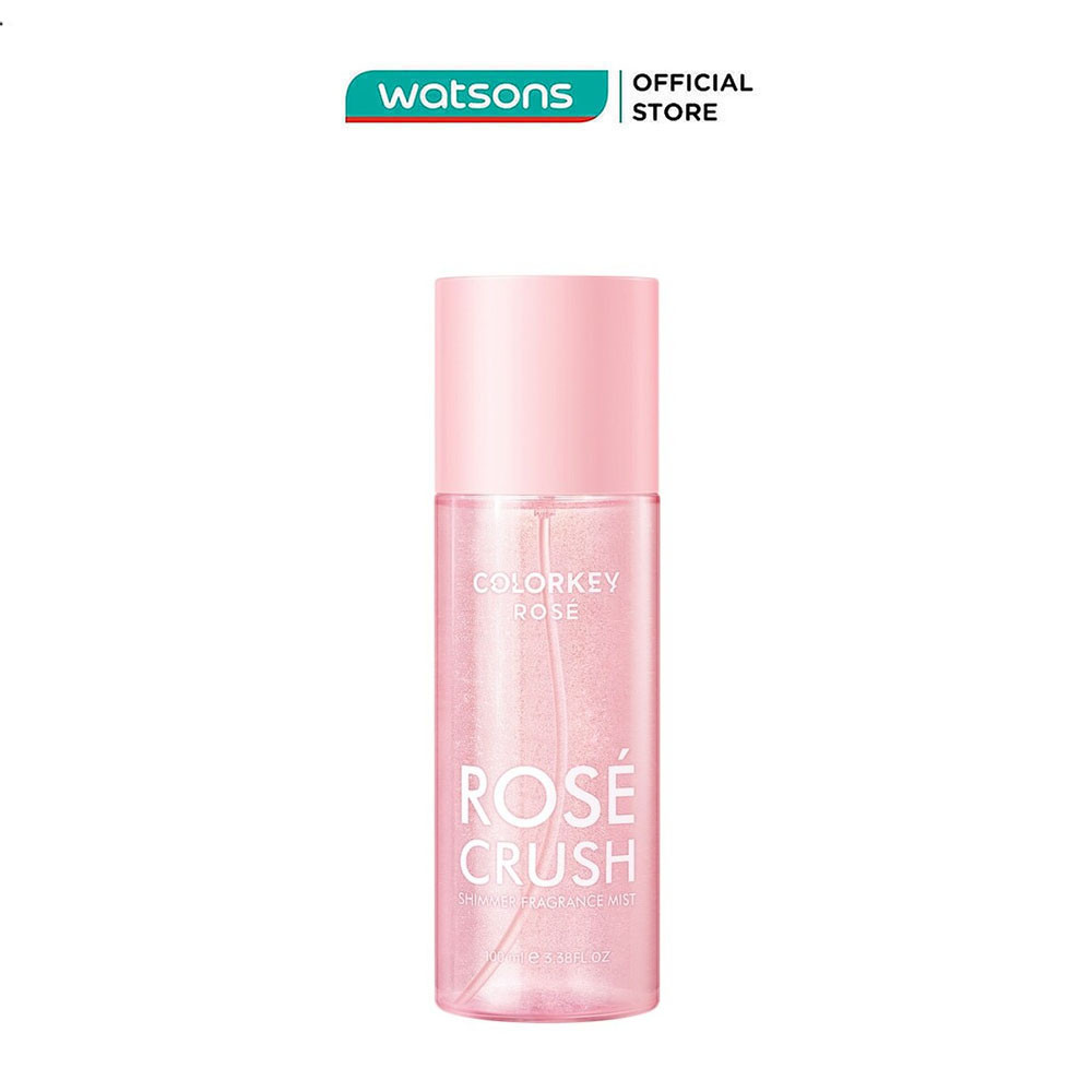 Xịt Thơm Toàn Thân Colorkey Rosé Rosé Crush Shimmer Fragrance Mist 100ml
