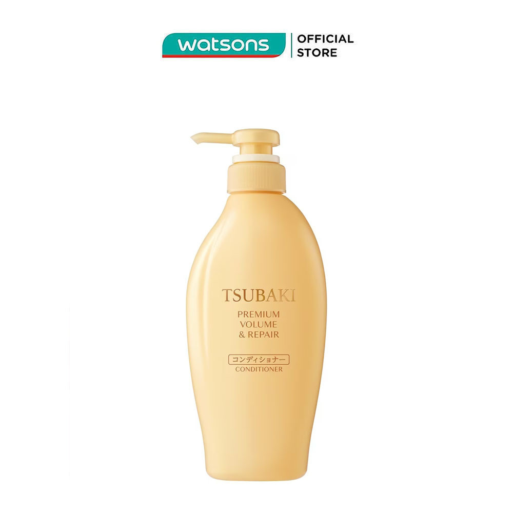 Dầu Xả Tsubaki Premium Volume & Repair Conditioner Phục Hồi Hư Tổn 450ml