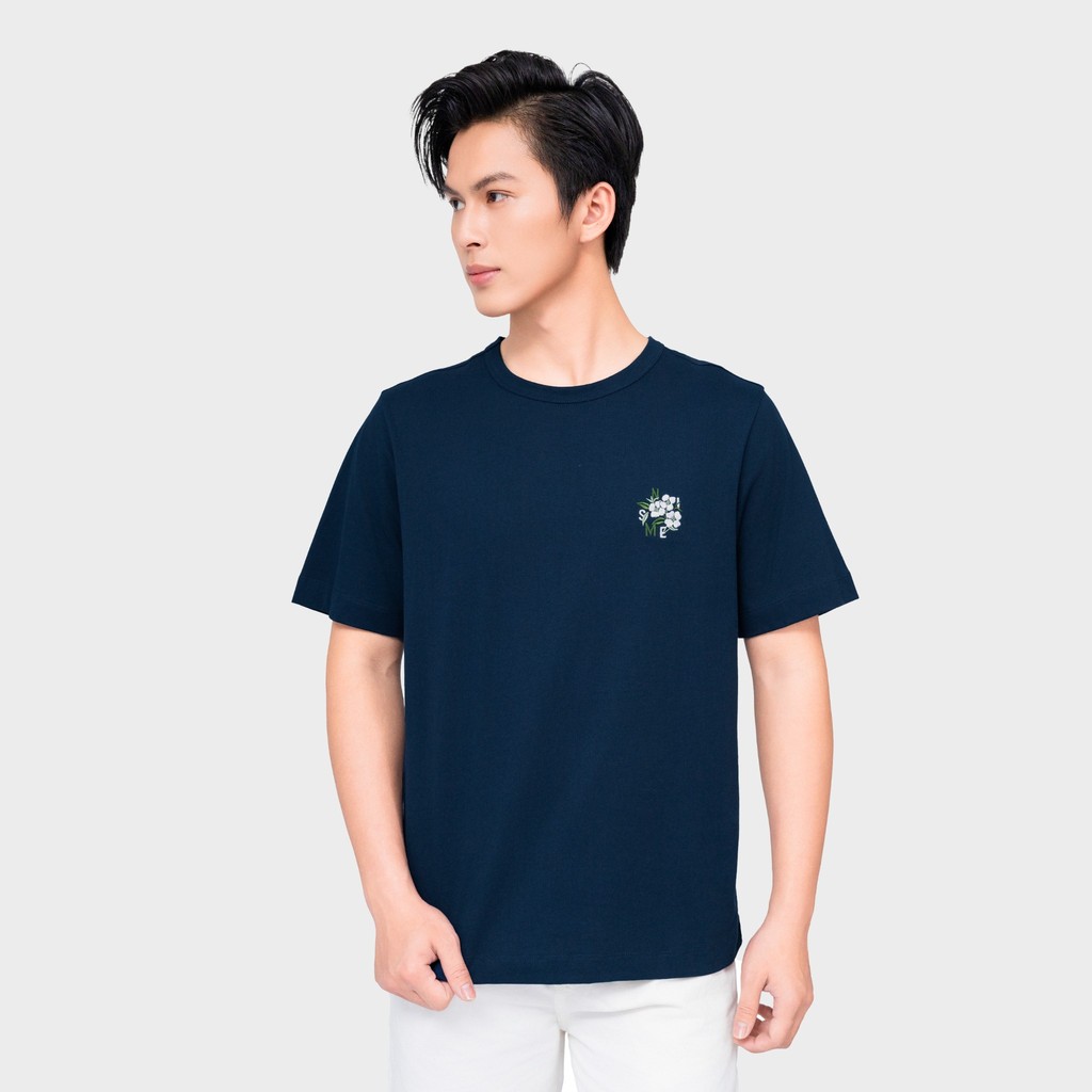 Áo Thun T-shirt Nam tay ngắn Insidemen Ownself dáng suông ITS102AS4