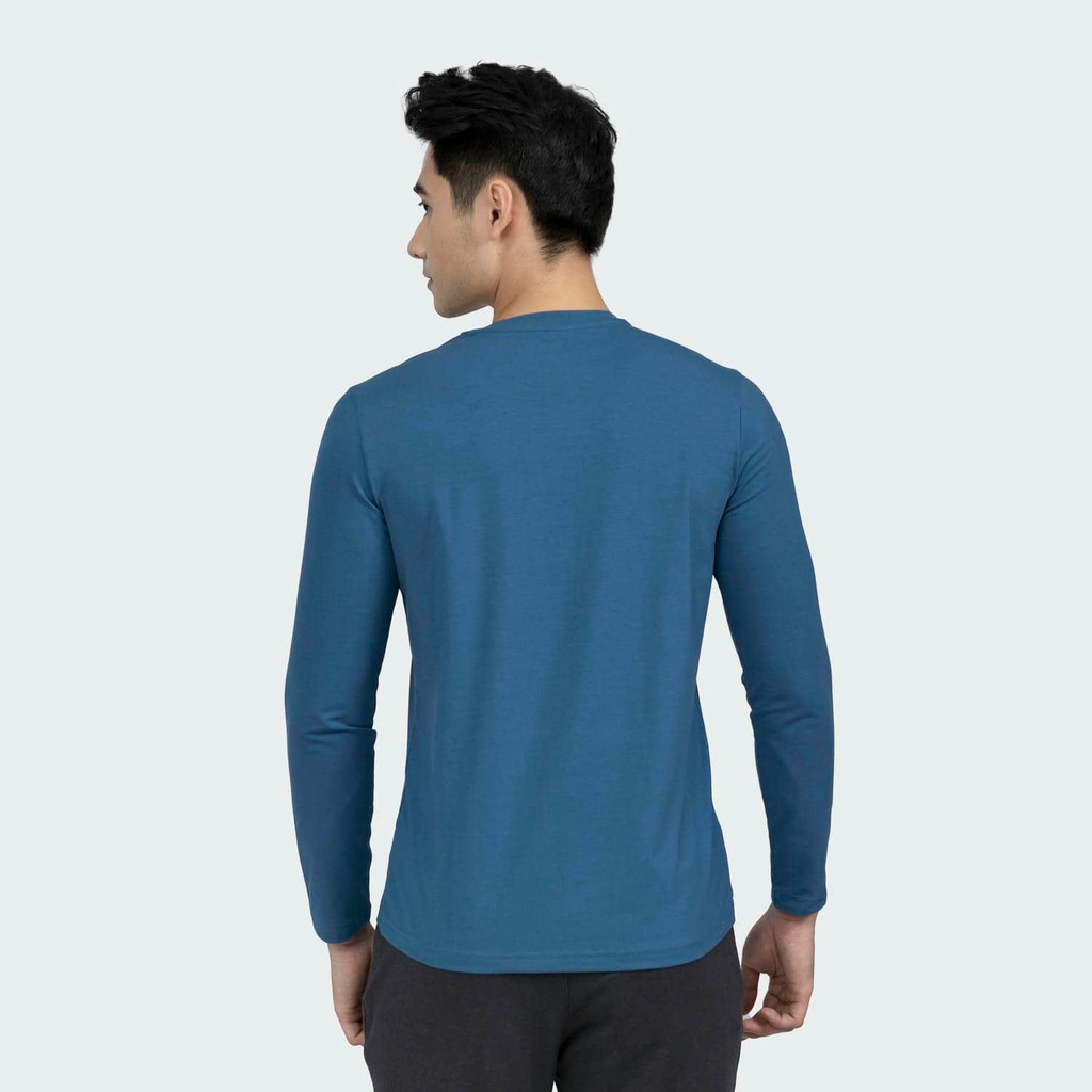 Áo thun Nam tay dài Insidemen Regular Fit poly giữu nhiệt mùa đông thoáng khí mùa hè  ILT005W2