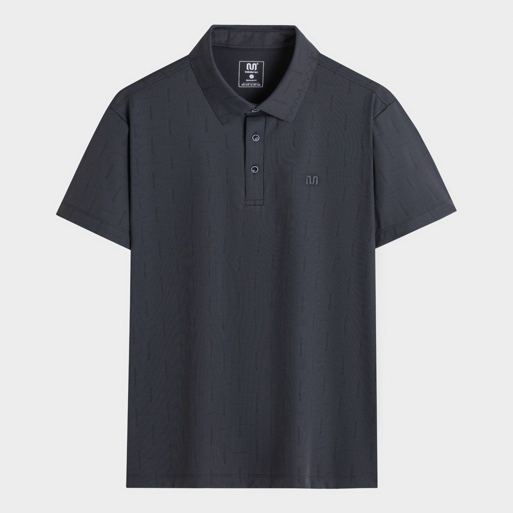 Áo Polo Nam tay ngắn Insidemen Regular Fit Polyester mặt vải trơn mát mịn thoáng khí mau khô IPS080AS1