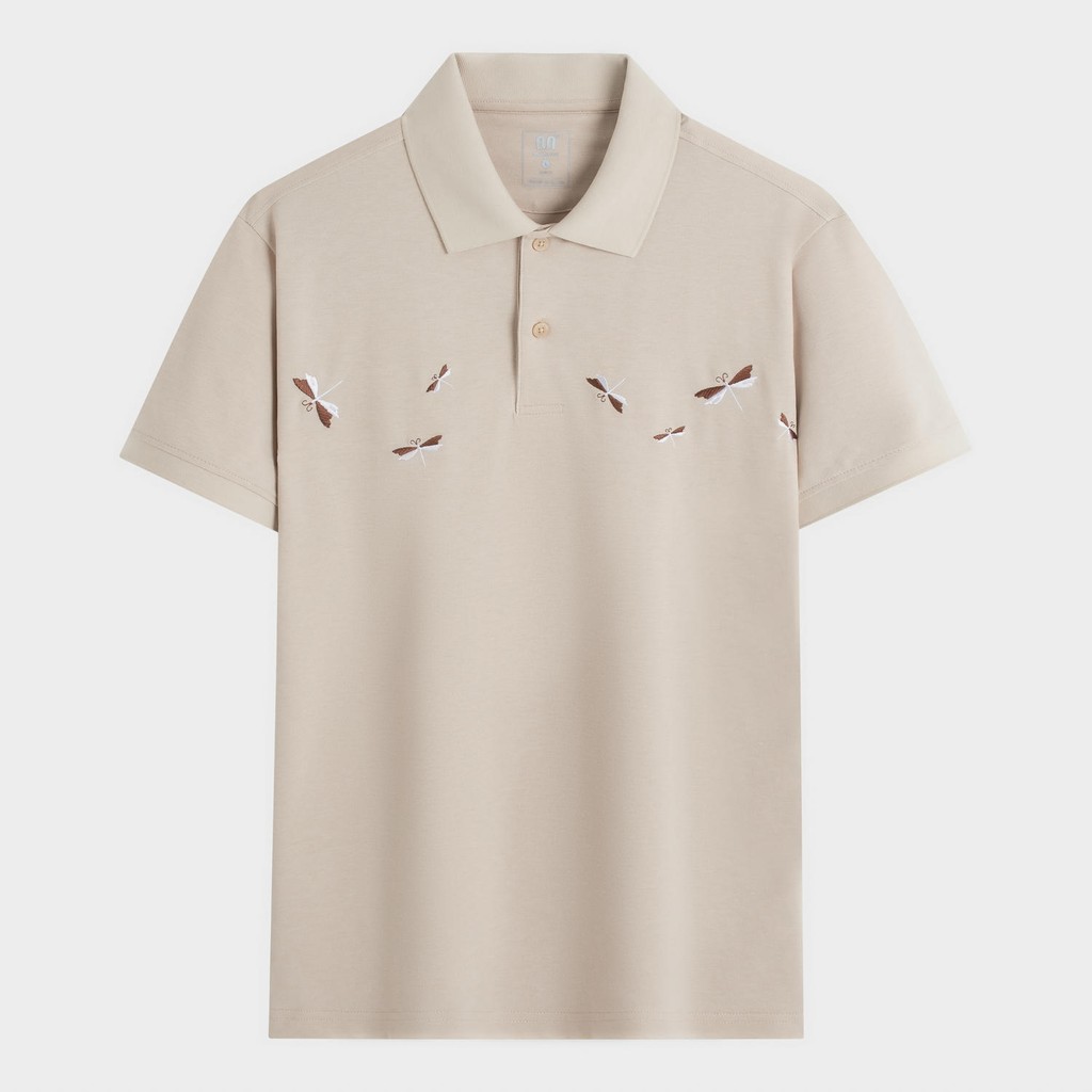 Áo Polo Nam tay ngắn Insidemen Slim Fit ôm nhẹ cotton thấm hút mồ hôi IPS169AS3
