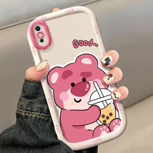 Ốp Lưng iPhone X Xs Xr Xs Max 7 Plus 8 Plus Ốp Silicon Case Dễ thương Gấu Nhỏ