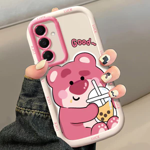 Ốp Lưng Samsung A16 4G A16 5G A15 4G A15 5G A14 5G A14 4G A24 A25 5G A34 A54 A35 5G Ốp Silicon Case Dễ thương Gấu Nhỏ