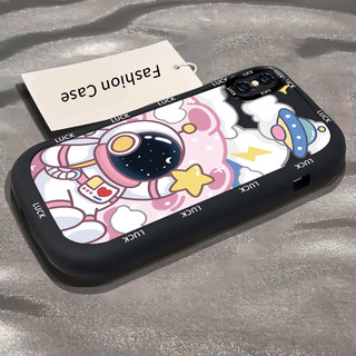 Ốp Lưng iPhone X Xs Xr Xs Max 7 Plus 8 Plus Silicon Case phi hành gia HS0011
