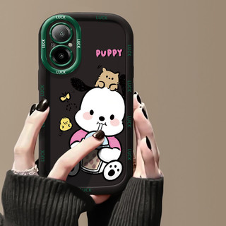 Ốp Lưng Realme C67 12 Lite Ốp Silicon Case Chó Nhỏ HS0012