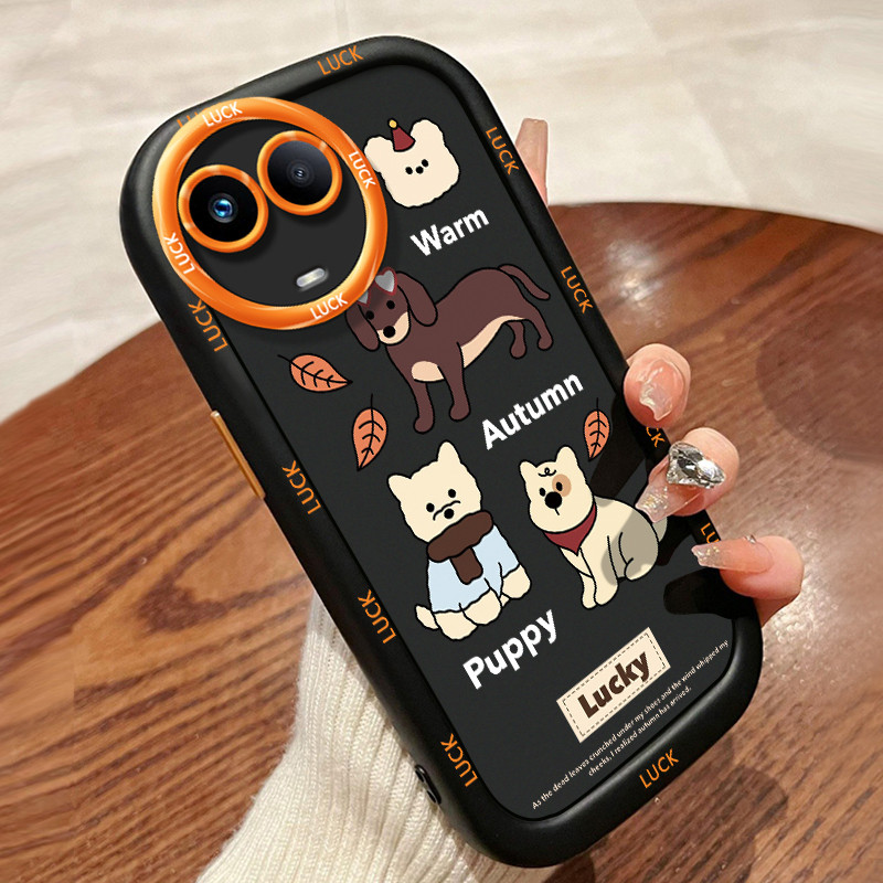 Ốp Lưng Realme 11 5G 11 Pro 5G 11 Pro+ 5G 11X 5G C67 5G Narzo 60 Pro 5G Narzo 60X 5G Silicon Case Hoạt hình Mèo HS0024