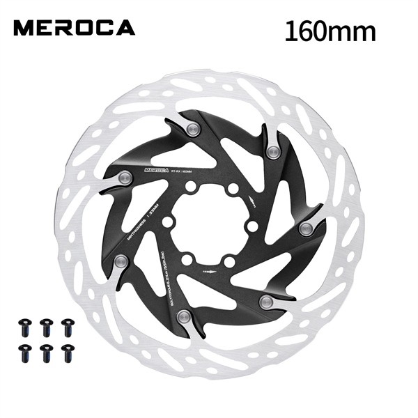 Đĩa phanh xe đạp 6 ốc Meroca Rotor tản nhiệt XR | Shopee Việt Nam