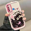 Ốp Lưng Realme 5 5i 5s 6i C3 C3i Narzo 10 Narzo 10A Narzo 20A Ốp Silicon Case Vẽ Mèo Nhỏ KL0230